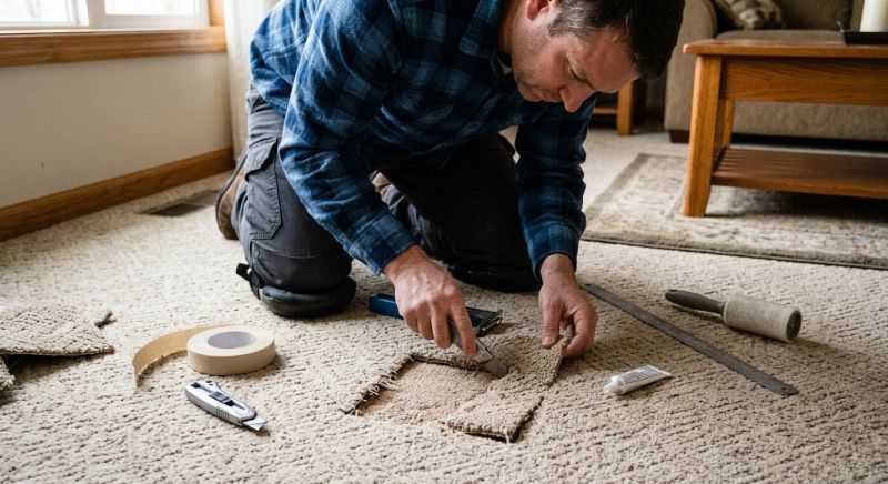 Carpet Hole Repair in Denver County, CO
