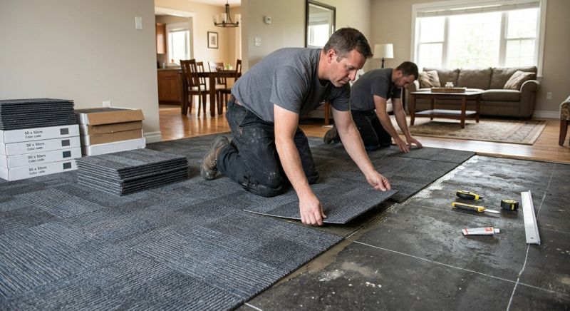 Carpet Tiles Installation in Freehold, NJ