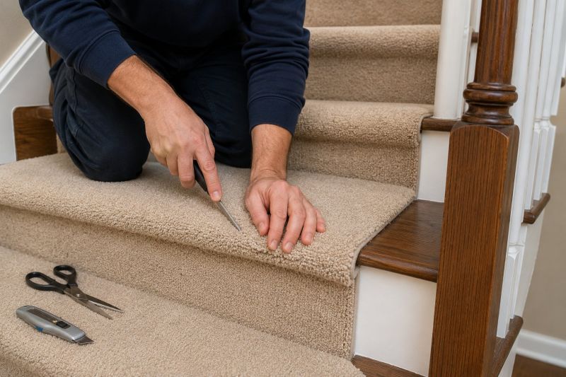 Stair Carpet Repair in Littleton, CO
