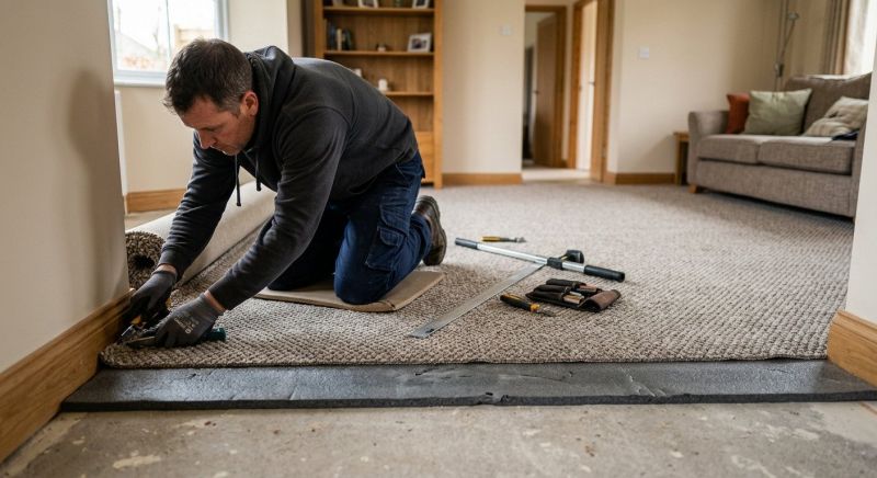 Textured Carpet Installation in Old Bridge, NJ