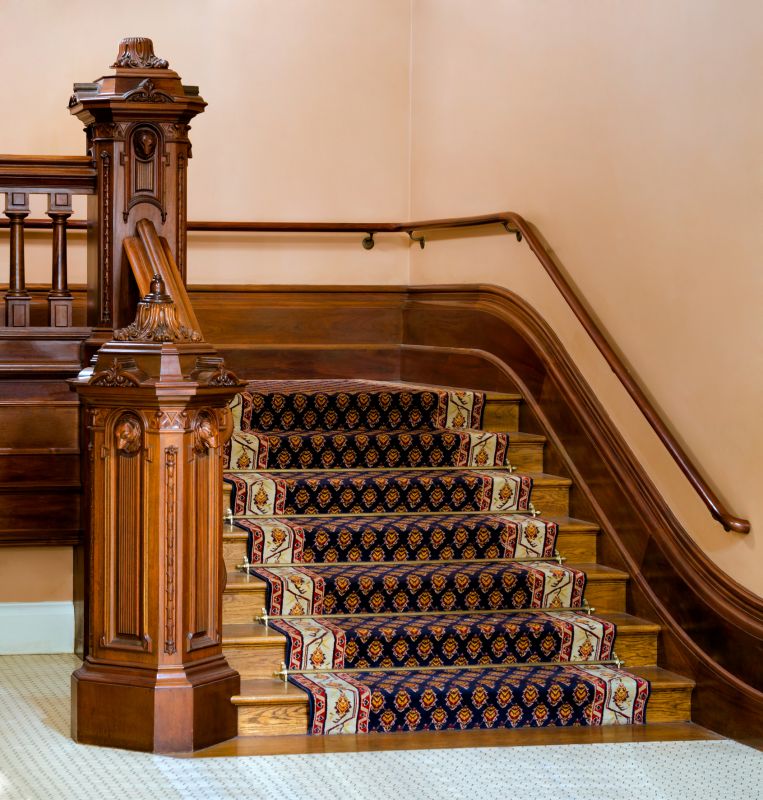 Stair Rug Installation