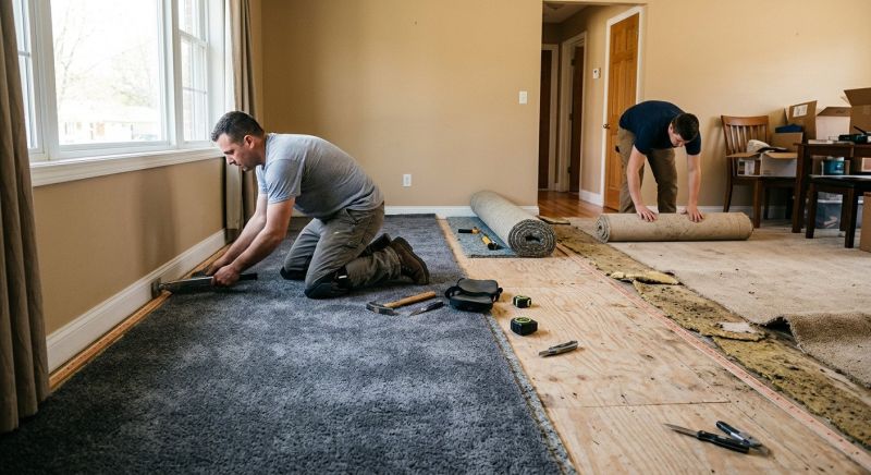 Bedroom Carpet Replacement in Hunterdon County, NJ