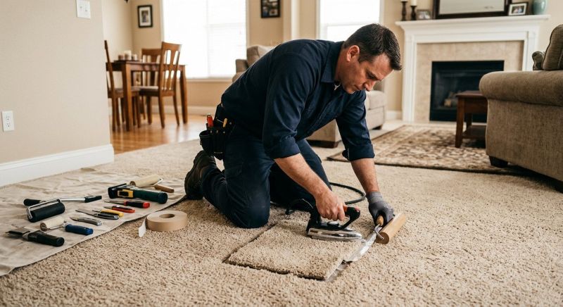 Carpet Burn Repair in Overland Park, KS