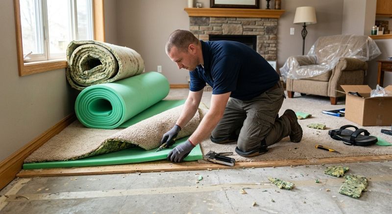 Carpet Cushion Replacement in Olathe, KS