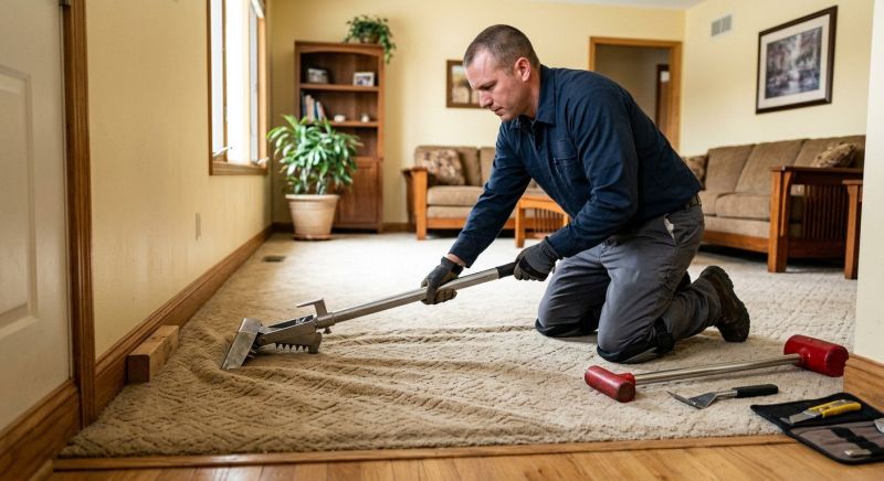 Carpet Restretching in Alpharetta, GA