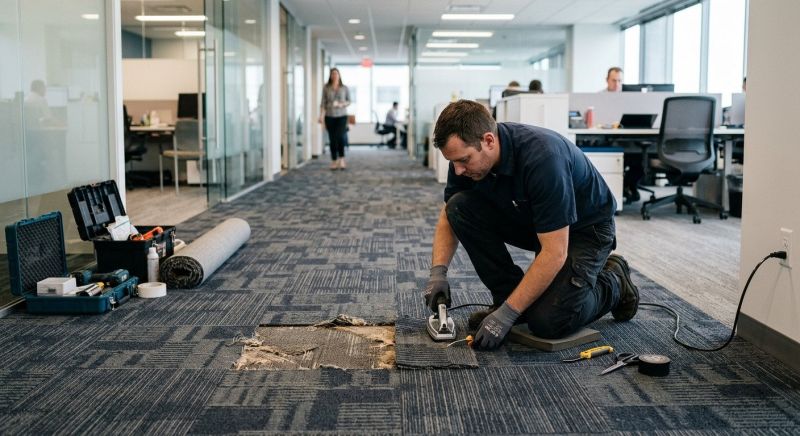 Commercial Carpet Repair in Alpharetta, GA