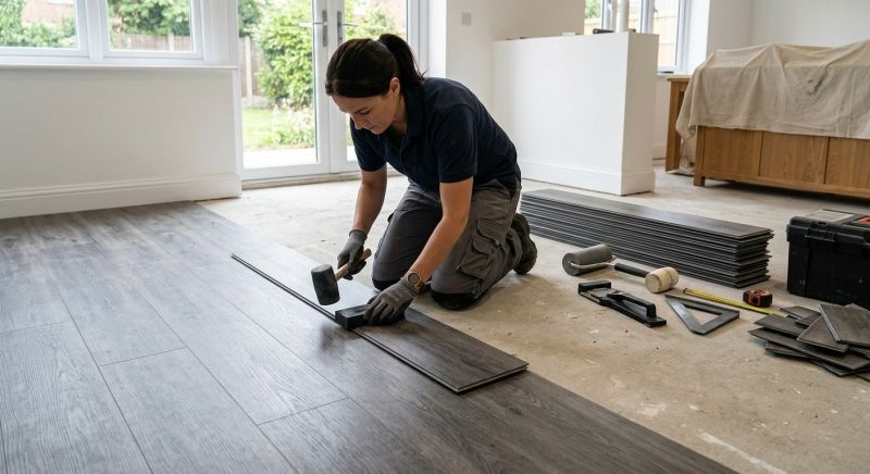 Luxury Vinyl Tile Installation in Arvada, CO