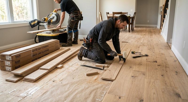 Oak Floor Replacement in San Antonio, TX