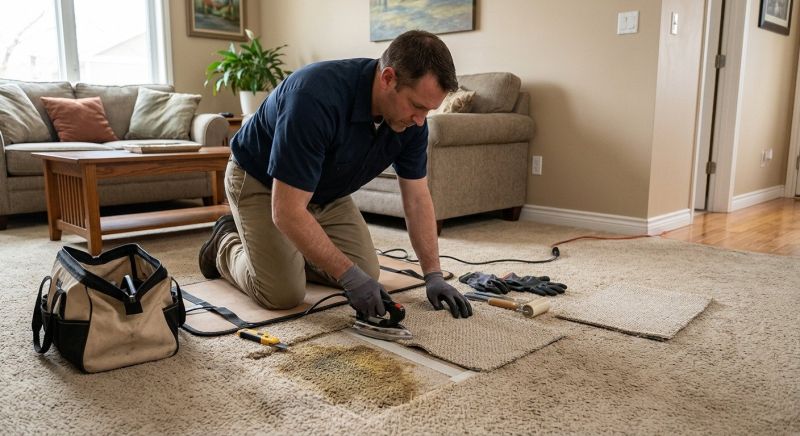 Pet Stain Carpet Repair in Overland Park, KS