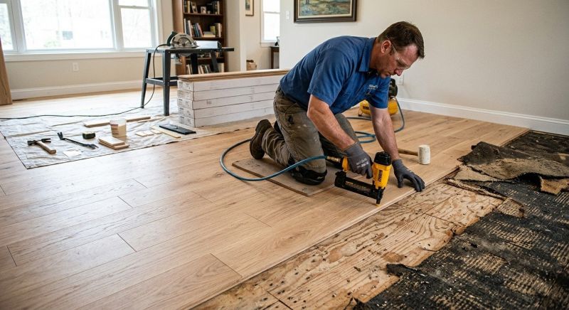 Plank Floor Installation in Phoenix, AZ