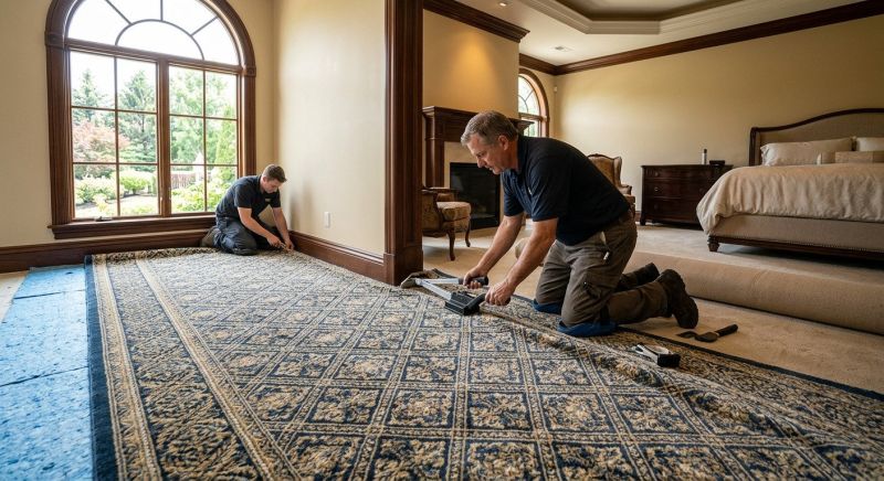 Plush Carpet Installation in Old Bridge, NJ