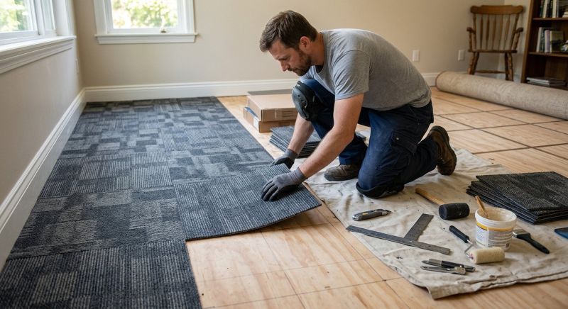 Textured Carpet Installation in Ocean County, NJ